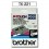 Cinta laminada blanca Brother TX-221