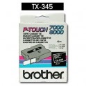 Cinta laminada negra Brother TX-345