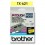 Cinta laminada amarillo Brother TX-621